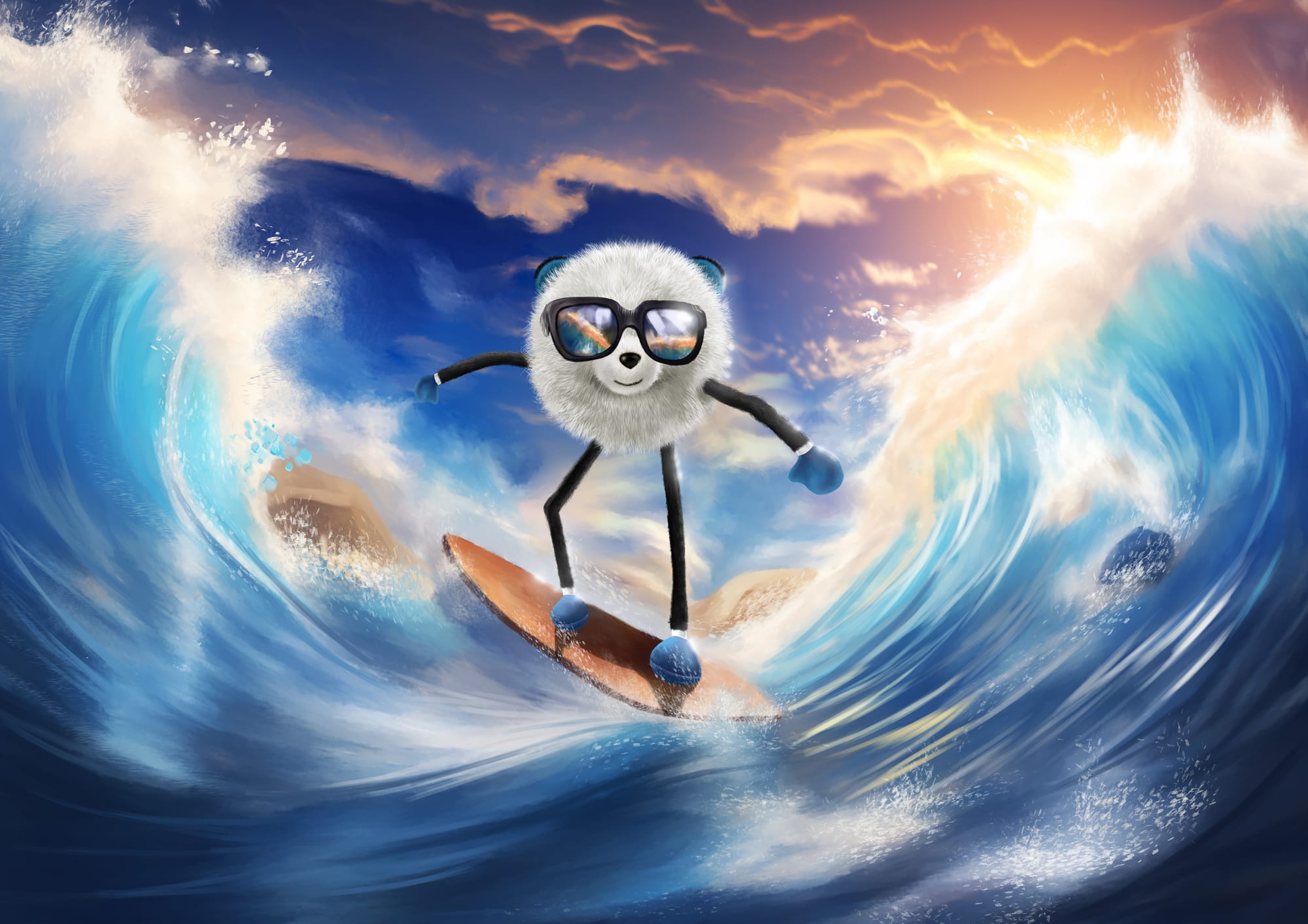 Fibby Wuzzly - Surfs Up!